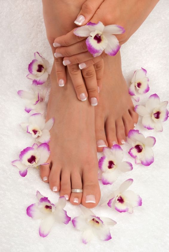 Express + French Gel Pedicure